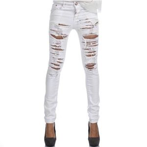 Brand new !!! ONE TEASPOON distressed jeans